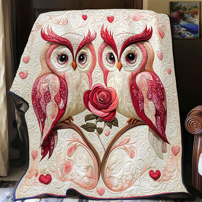 Owl Valentine WX0701035CL Quilt