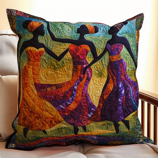 African Woman Dance WX2702124CL Quilt Pillow Case