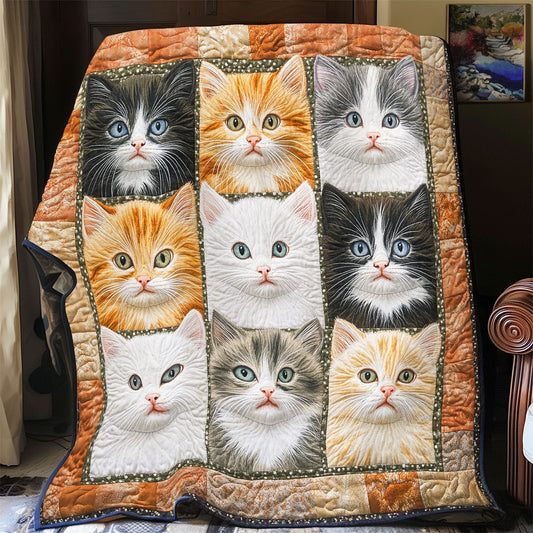 Adorable Cat WX0301002CL Quilt