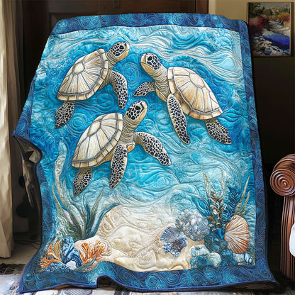 Serene Turtle WX0302062CL Quilt