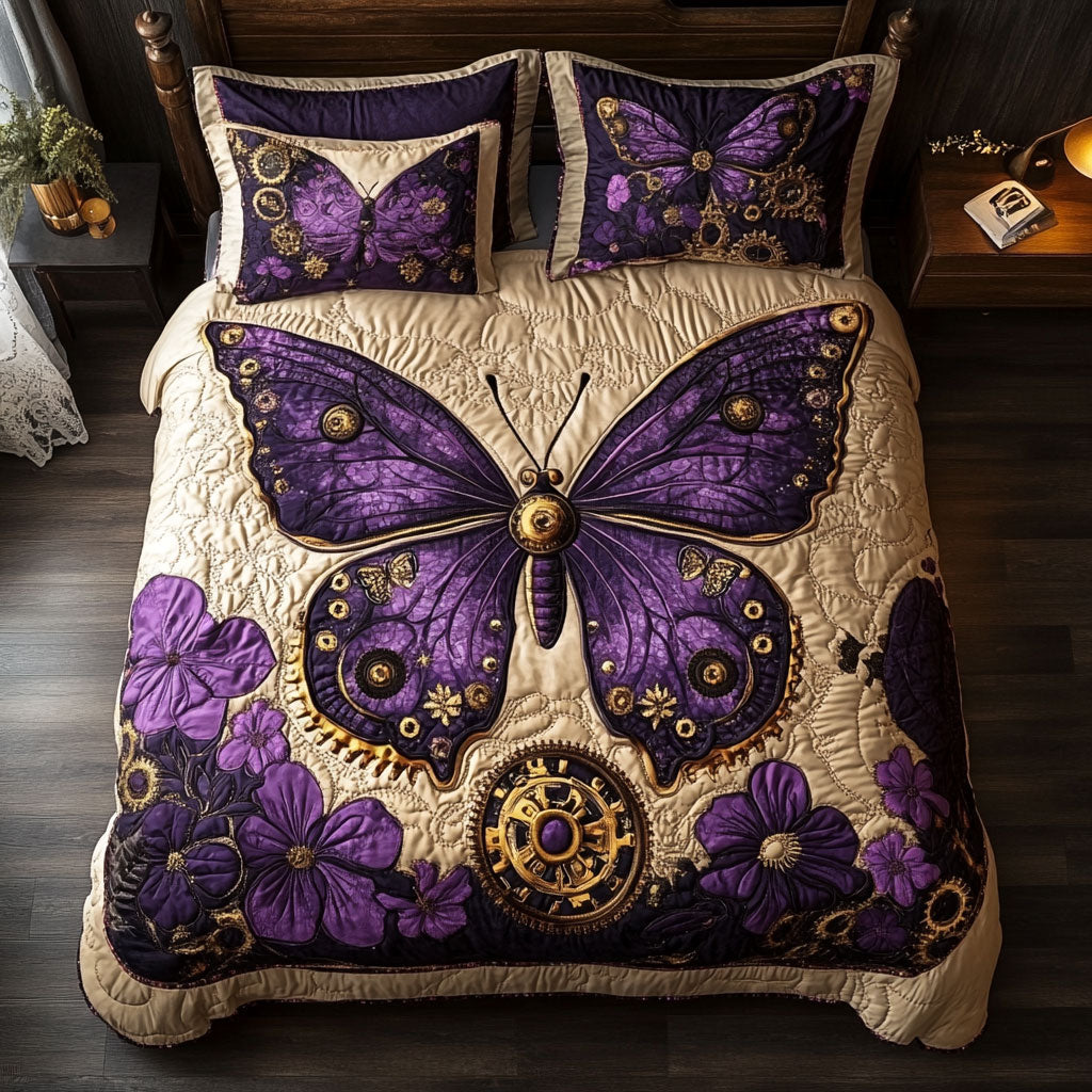 Butterfly Clock WX0701059CL Duvet Cover Set