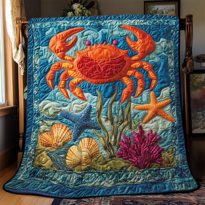 Crabby Coral Delight WJ0502001CL Quilt