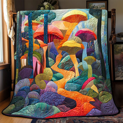 Mushroom Forest WX2402081CL Quilt