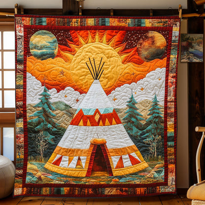 Sunlit Spirit Tepee WJ0601019CL Quilt