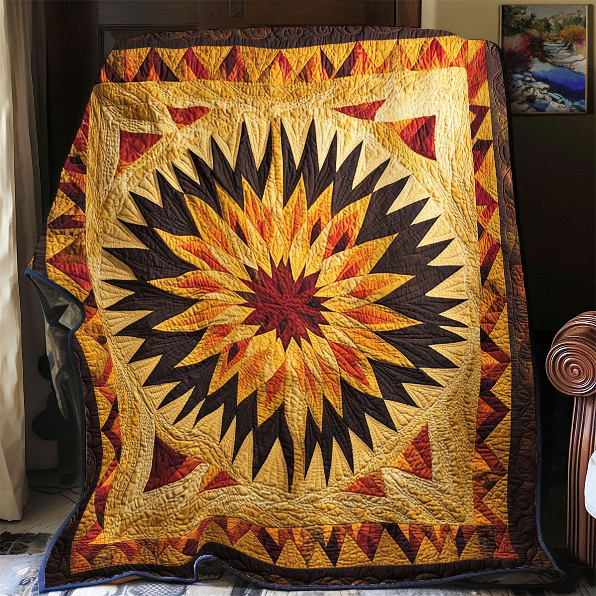 Burning Dawn WX2702075CL Quilt