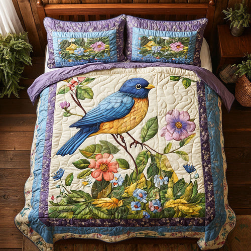 Flower Bird WX1801075CL Duvet Cover Set