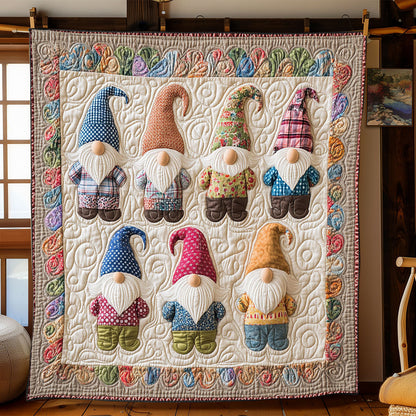 Gnome Gathering WJ1801016CL Quilt