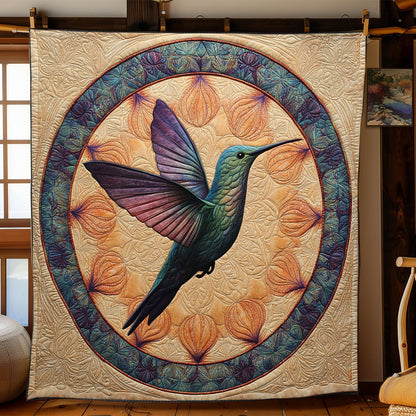 Mandala Hummingbird WJ0801013CL Quilt