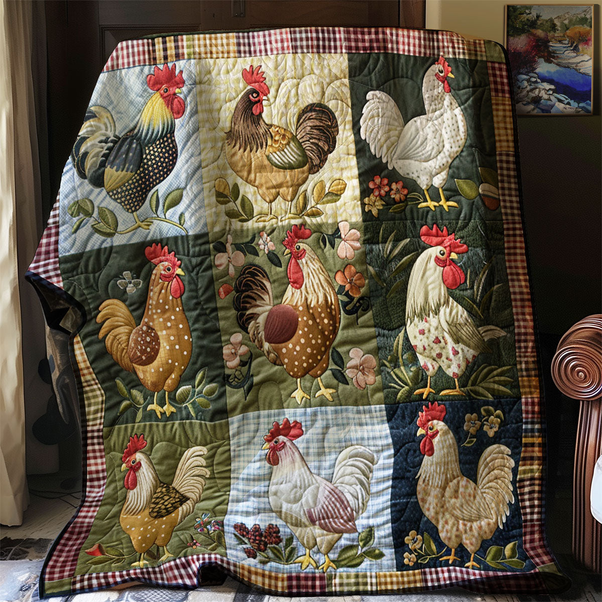 Chicken WJ2301005CL Quilt