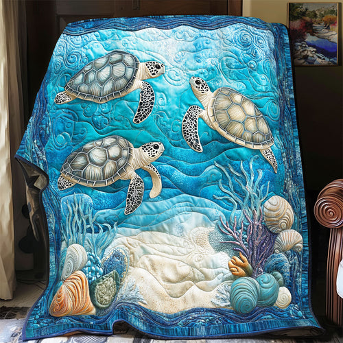 Serene Turtle WX0302060CL Quilt