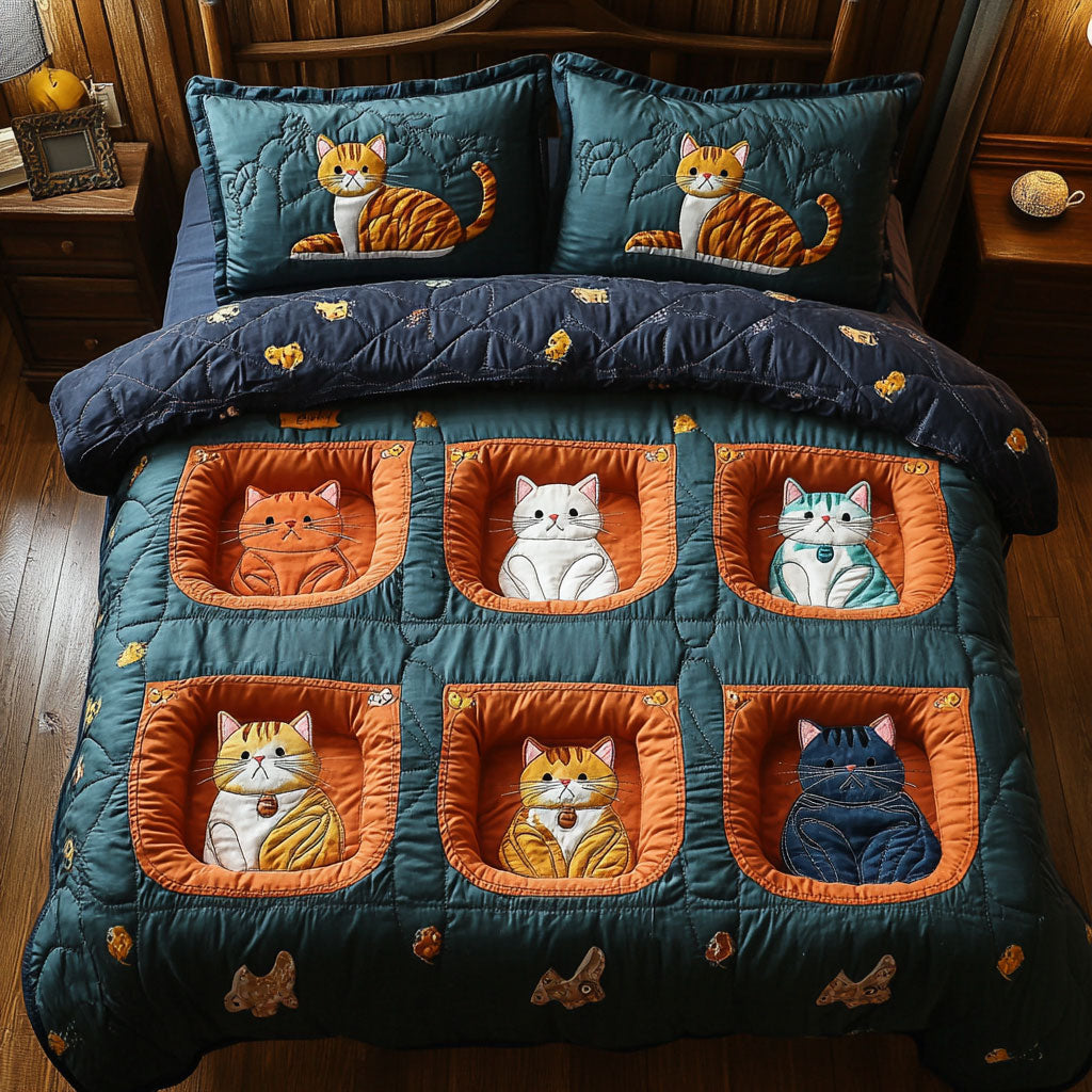 Snuggly Cat Nook WJ1303041CL Duvet Cover Set