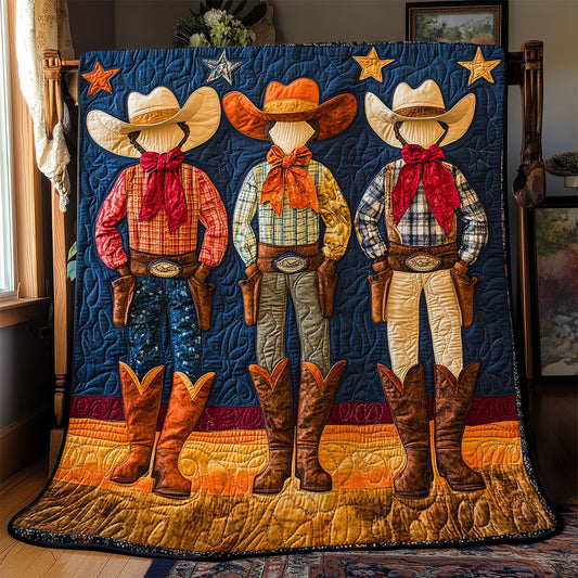 Cowboy Trio WJ2401011CL Quilt