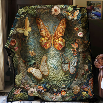 Enchanted Butterfly Forest WJ0502003CL Quilt