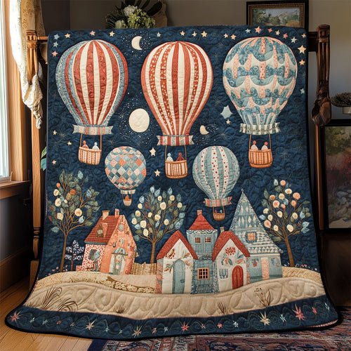 Ballooning Over Dream WJ0201002CL Quilt