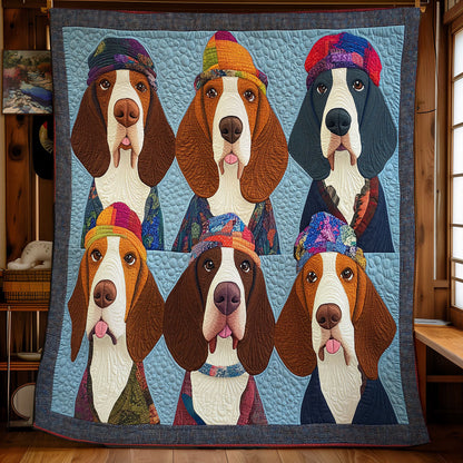 Basset Hound WX0301010CL Quilt