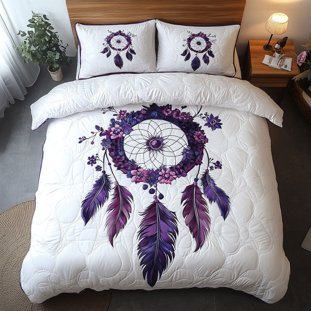 Purple Dreamcatcher WX1702041CL Duvet Cover Set