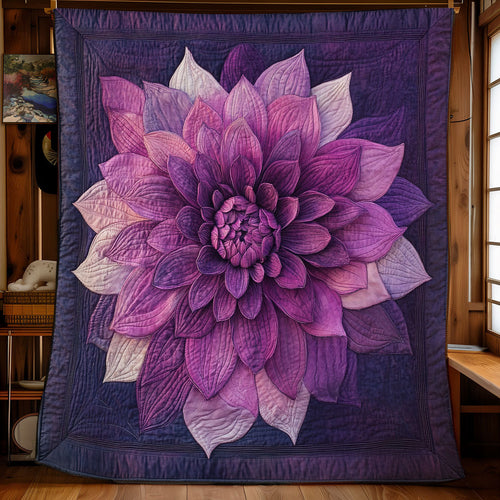 Purple Bloom WX0601049CL Quilt