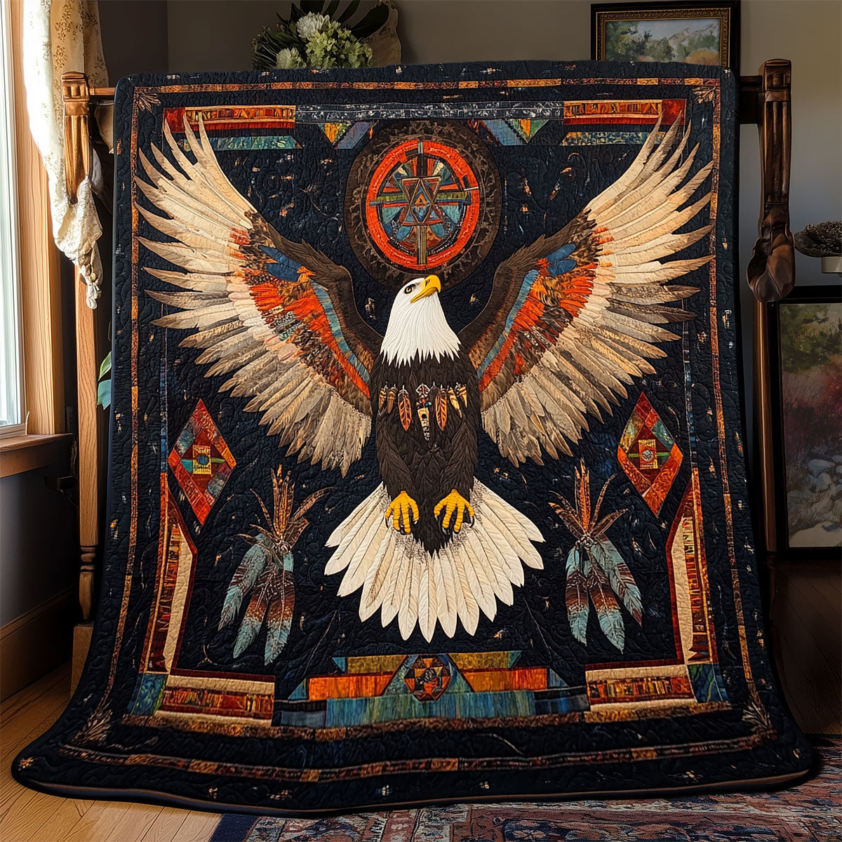 Eagle Native American WX2001035CL Quilt