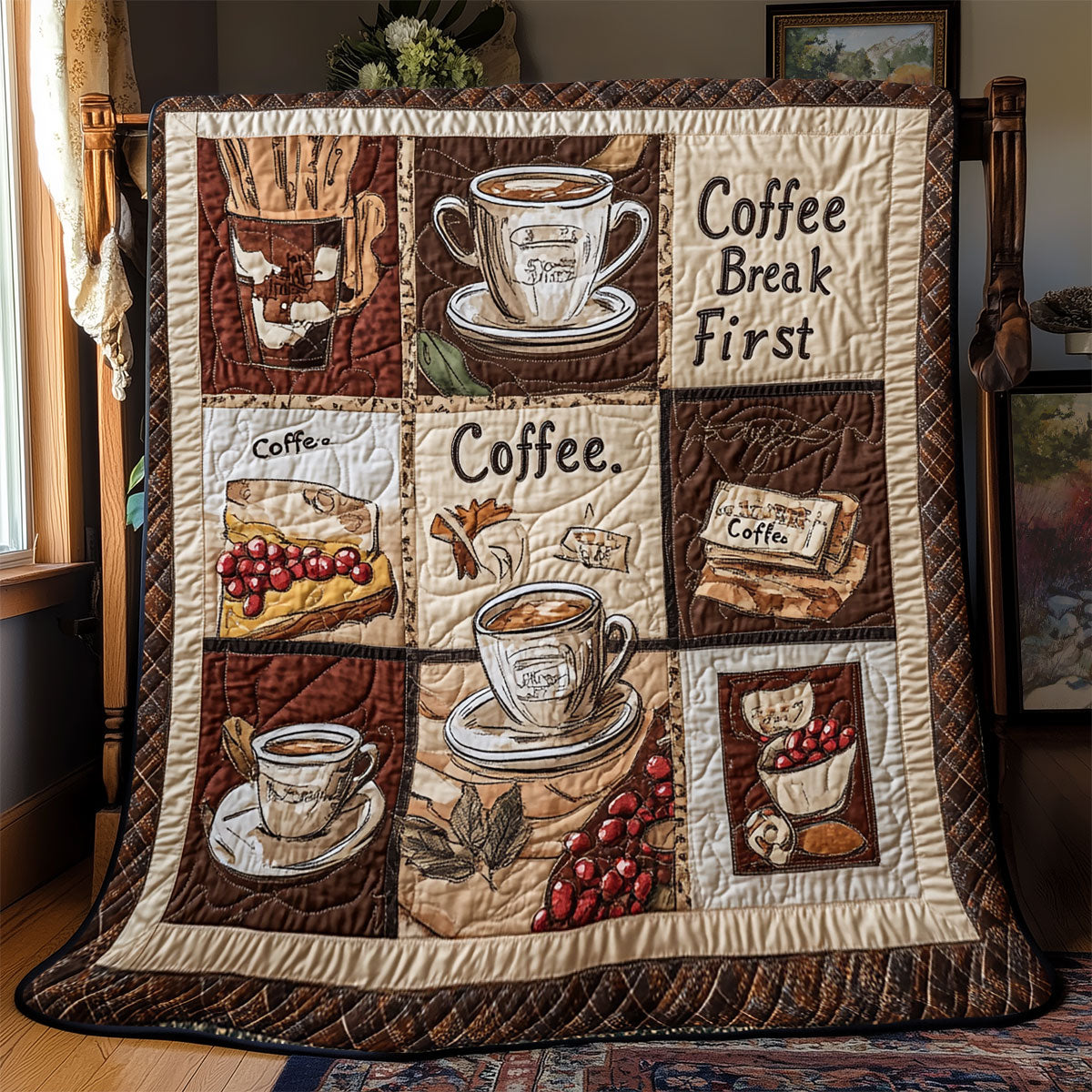 Coffee WX2402069CL Quilt