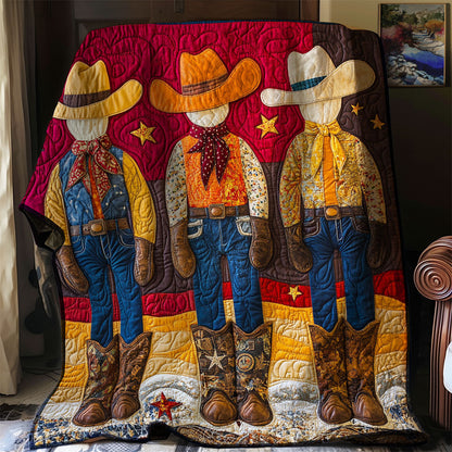 Cowboy Trio WJ2401010CL Quilt