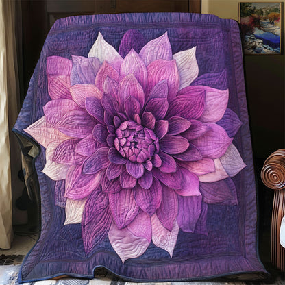 Purple Bloom WX0601049CL Quilt