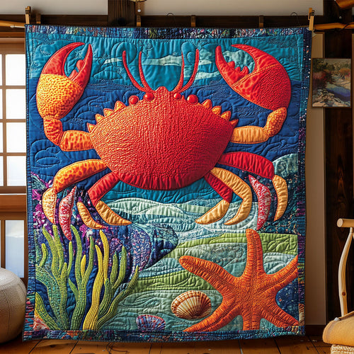 Crabby Coral Delight WJ2101006CL Quilt