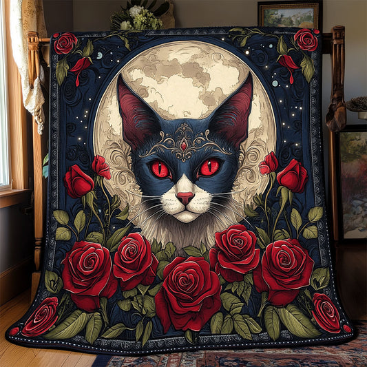 Mysterious Cat WX1601053CL Quilt