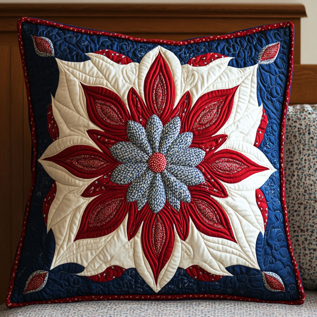 Liberty Flower WJ1702033CL Quilt Pillow Case