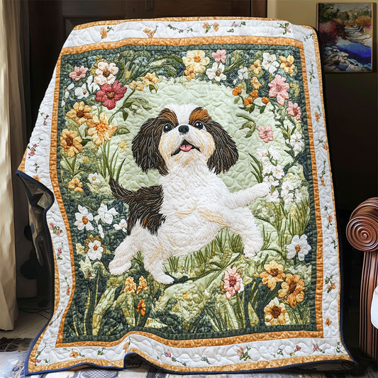 Energy Shih Tzu WX1702129CL Quilt