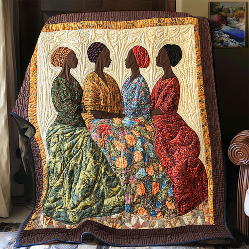 African Woman WX1702080CL Quilt