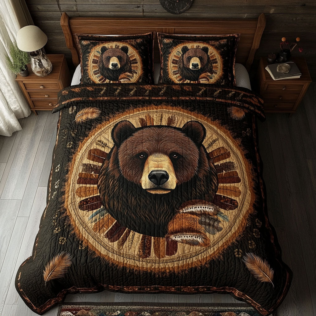 Bear Native American WX0601058CL Duvet Cover Set