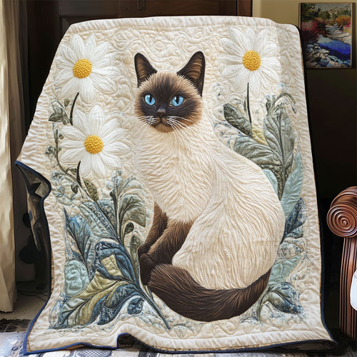 Cute Tuxedo Cat WX1702128CL Quilt