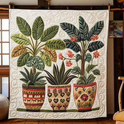 Boho Plant WJ2102002CL Quilt