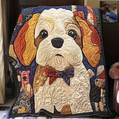 Adorable Shih Tzu WX0901004CL Quilt