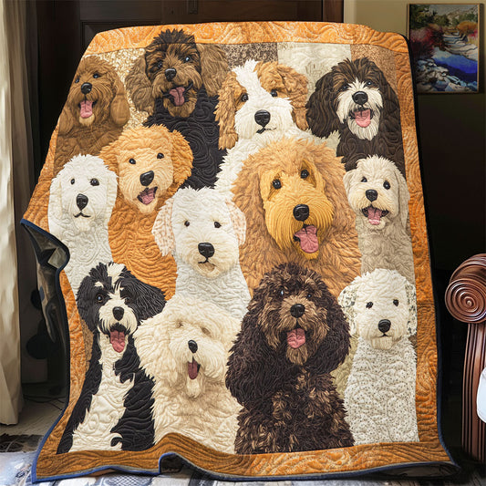 Cute Dog WX0901020CL Quilt