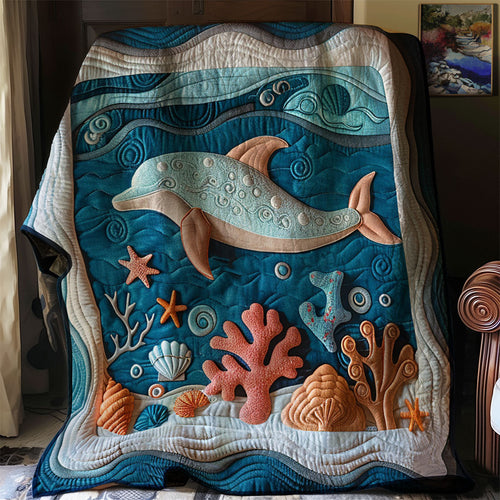 Dolphin Dreams WJ0502002CL Quilt