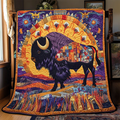 Bison Native American WX2201020CL Quilt