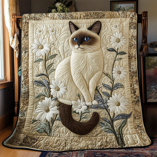 Cute Tuxedo Cat WX1702125CL Quilt