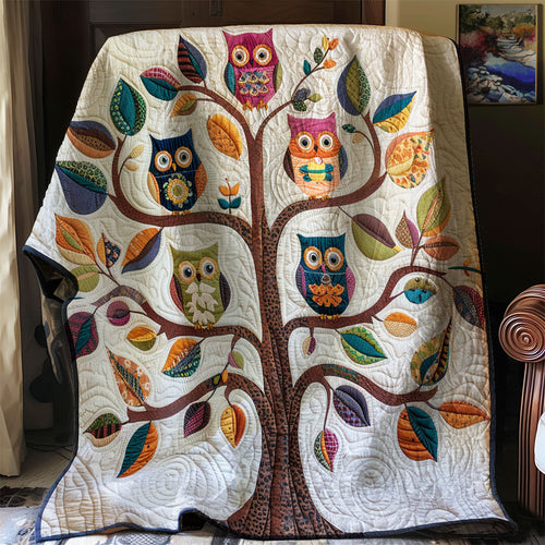 Baby Owl WJ2301003CL Quilt