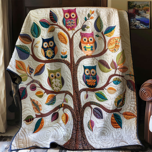 Baby Owl WJ2301003CL Quilt