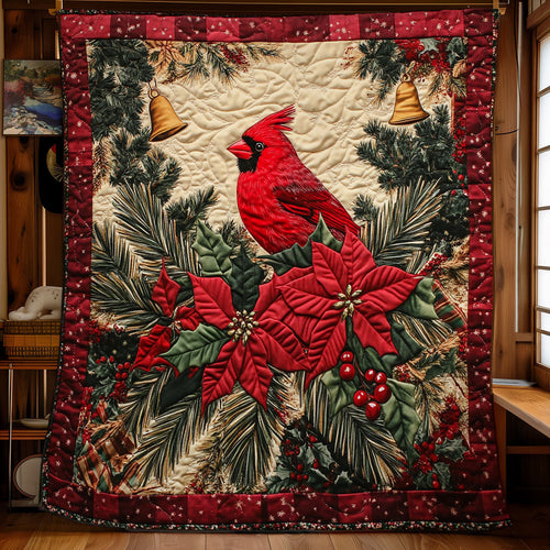 Red Cardinal WX0301055CL Quilt