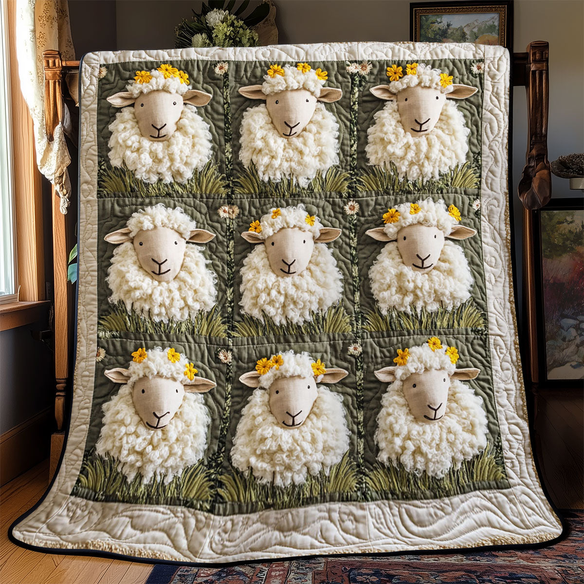 Sheep WJ1702021CL Quilt