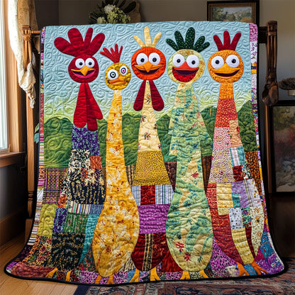 Cute Chicken WX2702081CL Quilt