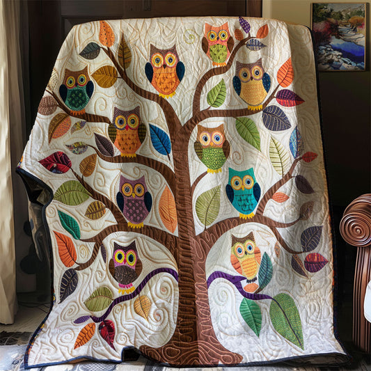 Baby Owl WJ2301004CL Quilt