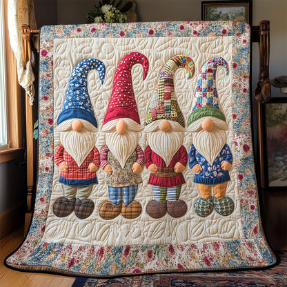 Gnome Gathering WJ1801015CL Quilt