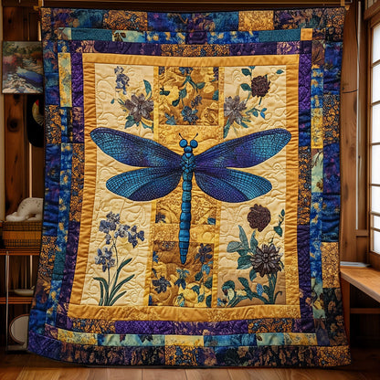 Blue Dragonfly WX0601005CL Quilt