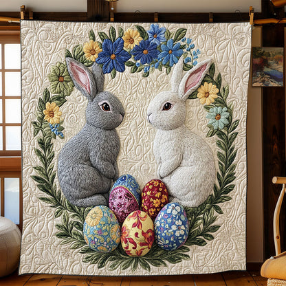 Easter Bunny Garden WJ2301009CL Quilt