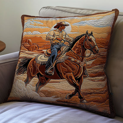 Cowboy WX2401071CL Quilt Pillow Case