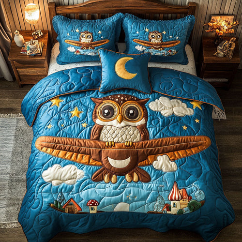 Night Owl Adventure WJ0701033CL Duvet Cover Set