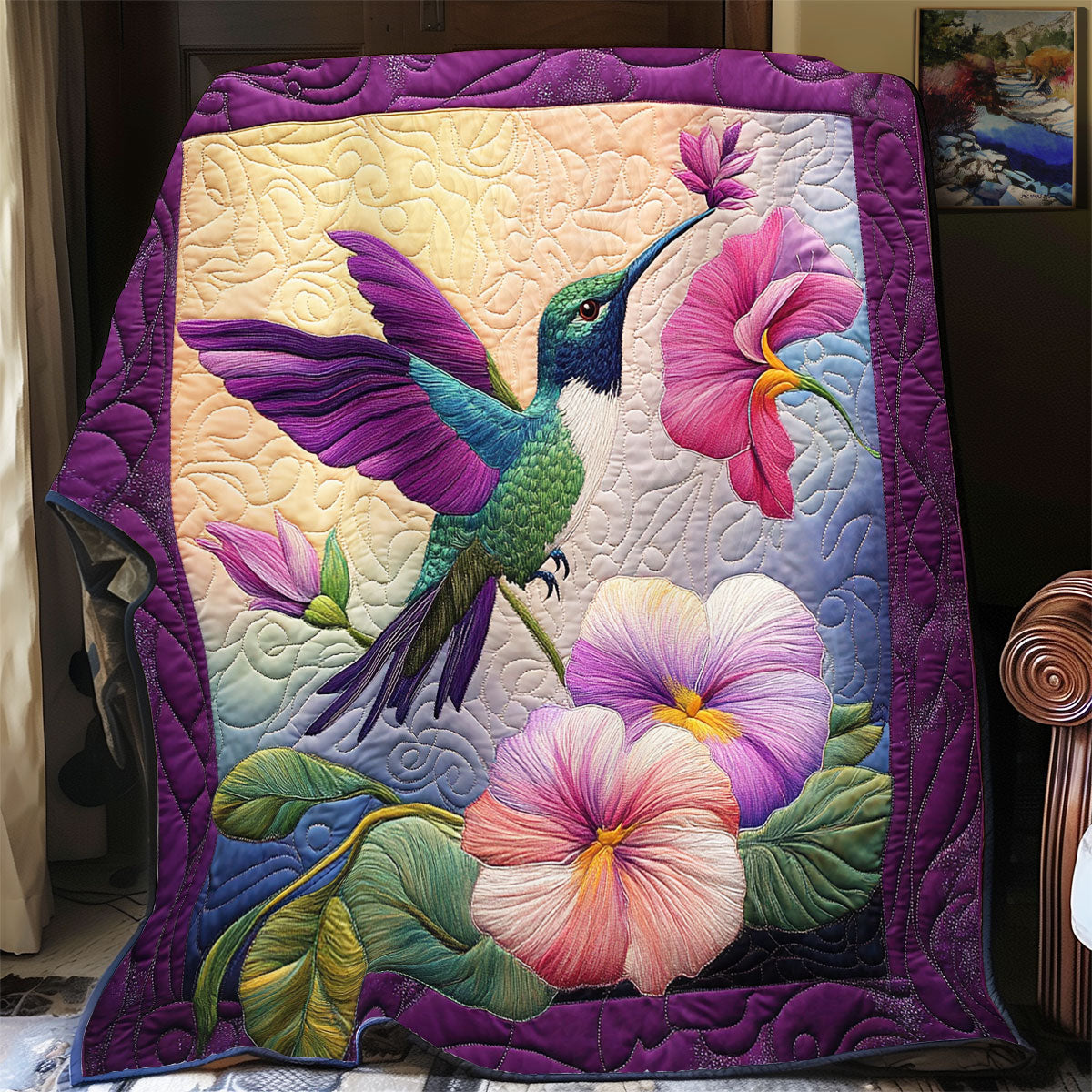 Hummingbird WX1801033CL Quilt